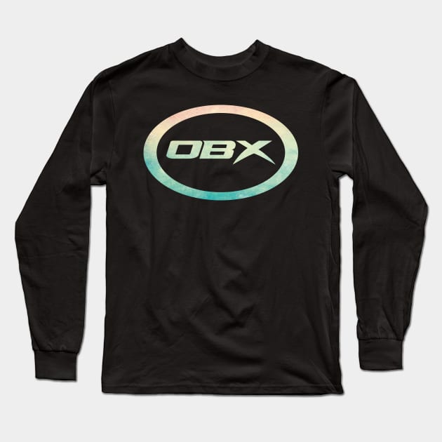 Outer banks OBX vintage colors Long Sleeve T-Shirt by Xagta